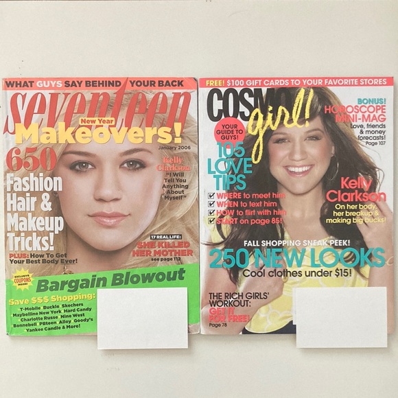Kelly Clarkson Seventeen and CosmoGirl Magazines 2006/2007 - Picture 1 of 14